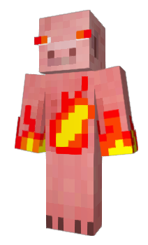 Minecraft скин по нику BlazePig