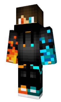 Minecraft скін по ніку Fireandlava