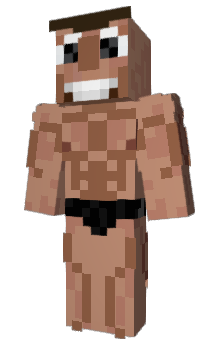 Minecraft скин по нику FortnitePoisson