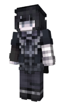 Minecraft skin HikariConflict
