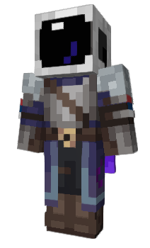 Minecraft skin Mechanicus