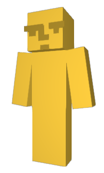 Minecraft skin oFechado