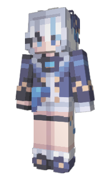 Minecraft skin Lunamak