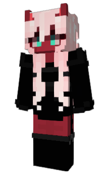 Minecraft skin Negrra