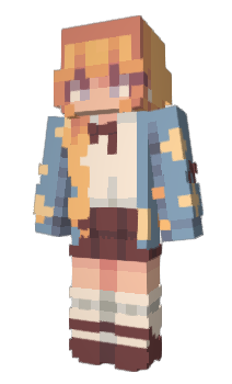 Minecraft скін по ніку JuliaLovesYou