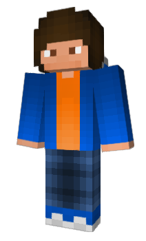 Minecraft скин по нику PokiGames