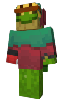 Minecraft skin omelet_frog