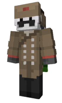 Minecraft skin trany