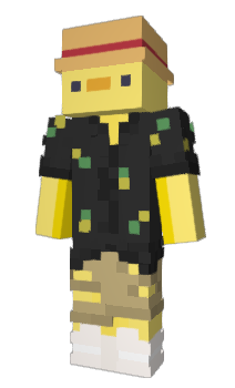 Minecraft скин по нику BluuDuud
