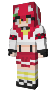 Minecraft skin Nejkira