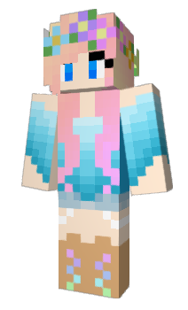 Minecraft скін по ніку kawaiichudesu