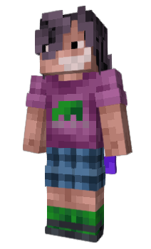 Minecraft скин по нику Apilka