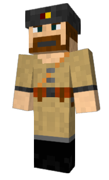 Minecraft skin ComradeWolf