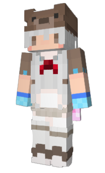 Minecraft скин по нику shirokuma1025