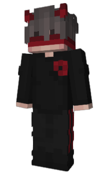 Minecraft skin blindfolde