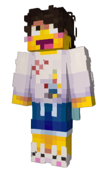 Minecraft skin popnail