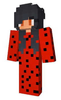 Minecraft скин по нику LadybugQueen