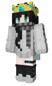 Minecraft скін по ніку QueenGMR_