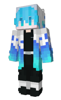 Minecraft skin FireIce