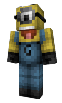 Minecraft скін по ніку Minion_Bob