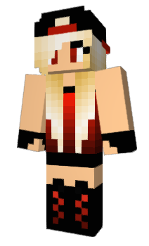 Minecraft скин по нику GirlyGamer8