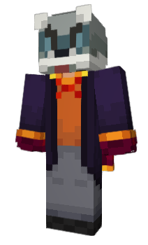 Minecraft skin PurpleShiny