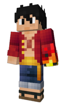 Minecraft скин по нику Luffyhaki