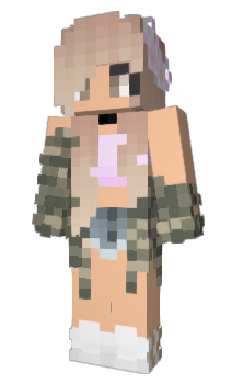 Minecraft скин по нику Girl___power