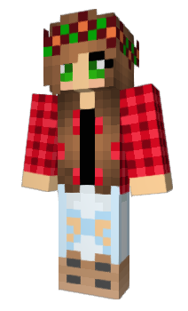 Minecraft скин по нику girl_barbie
