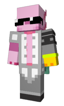 Minecraft skin RedVU