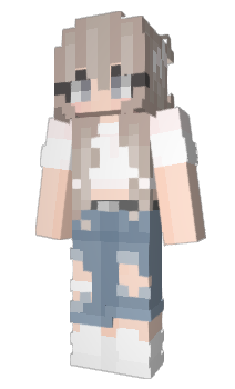 Minecraft skin Clxudy_Stxrms