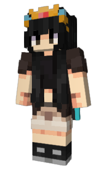 Minecraft скин по нику gcddess