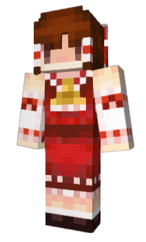 Minecraft skin Pokeko