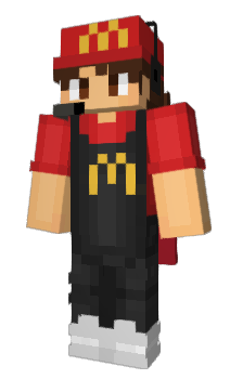 Minecraft skin frenchmcdonalds