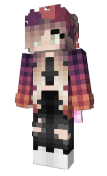 Minecraft скин по нику MelinaAfina