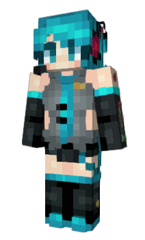 Minecraft skin Chibimikusan