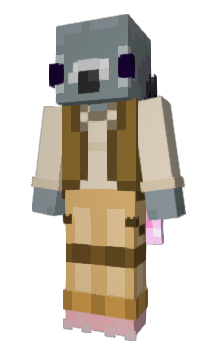 Minecraft скін по ніку gnomeousking