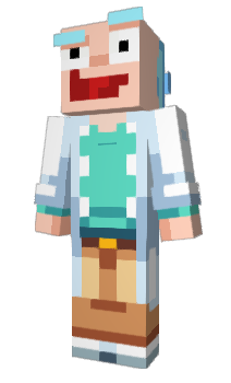 Minecraft скин по нику RickSanch