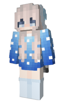 Minecraft skin Kushinaaaaa