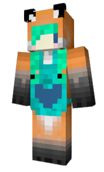 Minecraft skin KawaiFoxGirl