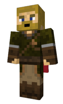 Minecraft skin Klocc