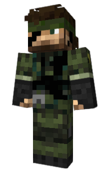 Minecraft skin ScarySnowman