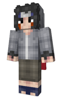 Minecraft скин по нику SenseiKiba