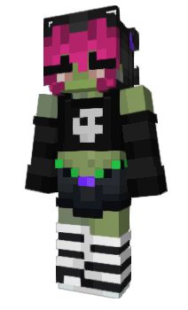 Minecraft skin MsVoidless