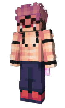 Minecraft skin sukuna8k