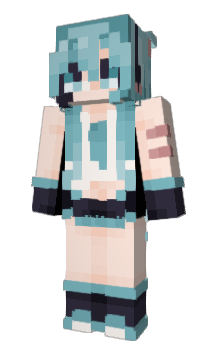 Minecraft skin PoppyBe