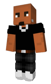 Minecraft skin GuBlack