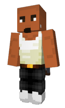 Minecraft скін по ніку GuBlack