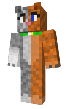 Minecraft skin KittyvsTiger