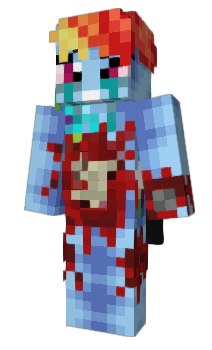 Minecraft skin wtf